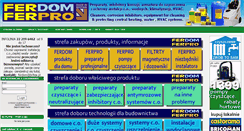Desktop Screenshot of ferdom.pl